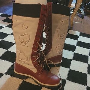 Rare Timberland knee high boots